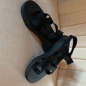 Chaco Black Strappy Sandals
